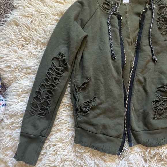 NSF Distressed Hoodie - Picture 8 of 11